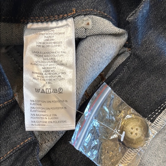 Anthropologie 31 Dark Denim Shorts - Picture 6 of 6